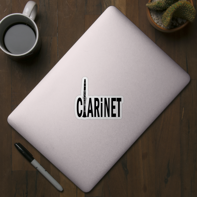 Clarinet Text by Barthol Graphics